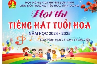 Hội thi ” TIẾNG HÁT TUỔI HOA “